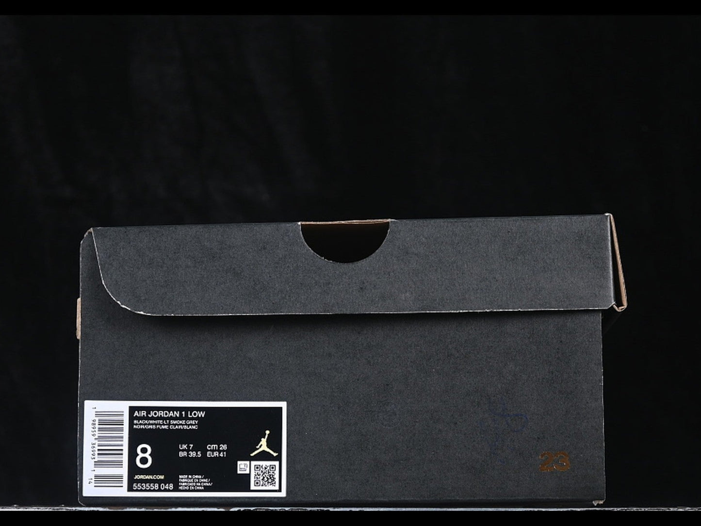 Air Jordan 1 Low Retro Basketball Shoes Black/White
