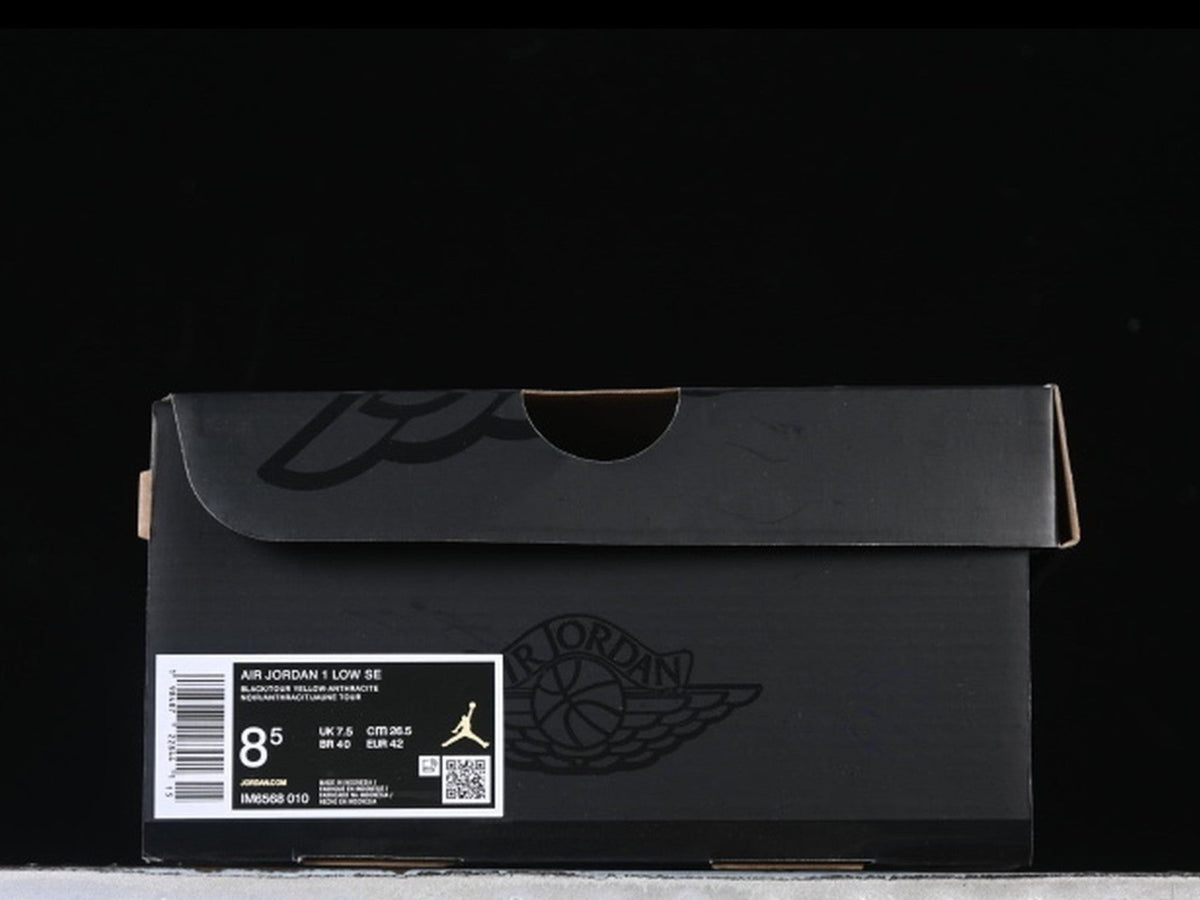 AIR JORDAN 1 LOW BLACK YELLOW BRED