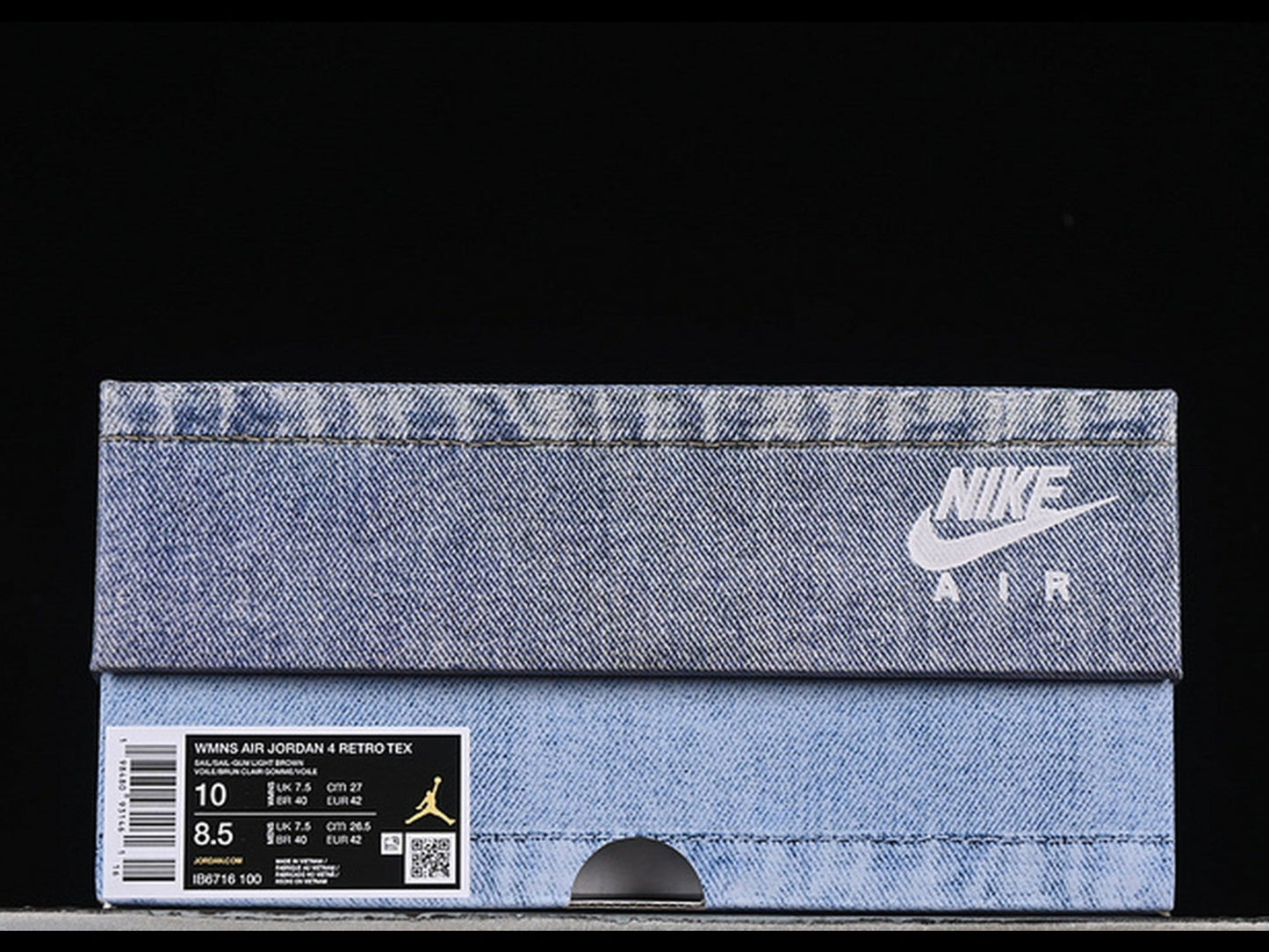 Air Jordan 4 Denim Worn Blue