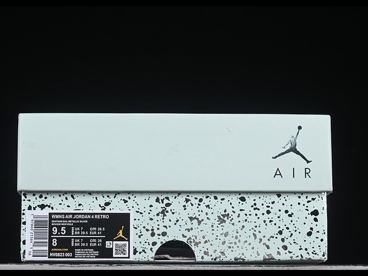 Jordan 4 Retro Seafoam Sail