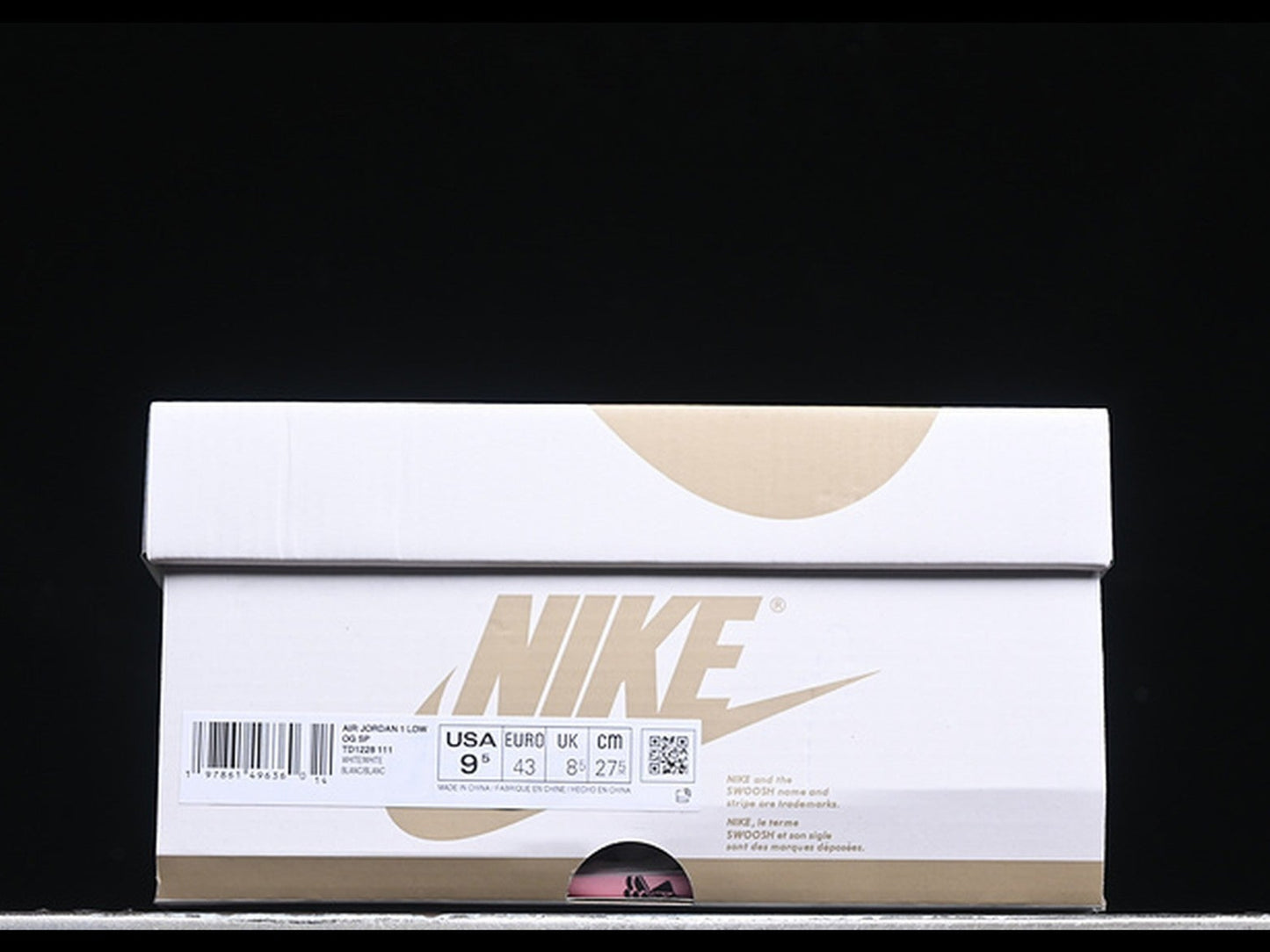 Travis Scott x Air Jordan 1 Retro Low OG SP 'White'