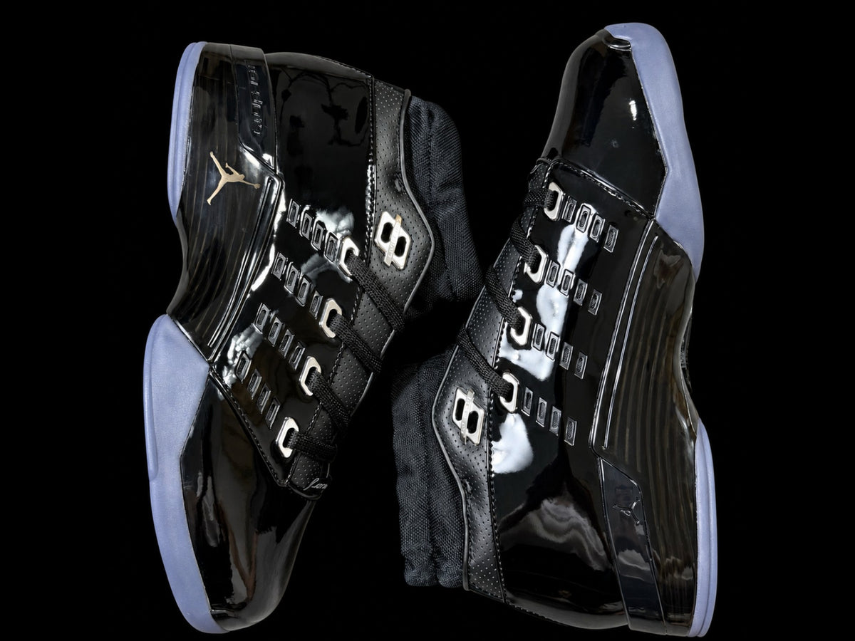 Air Jordan 17 Low Black Patent