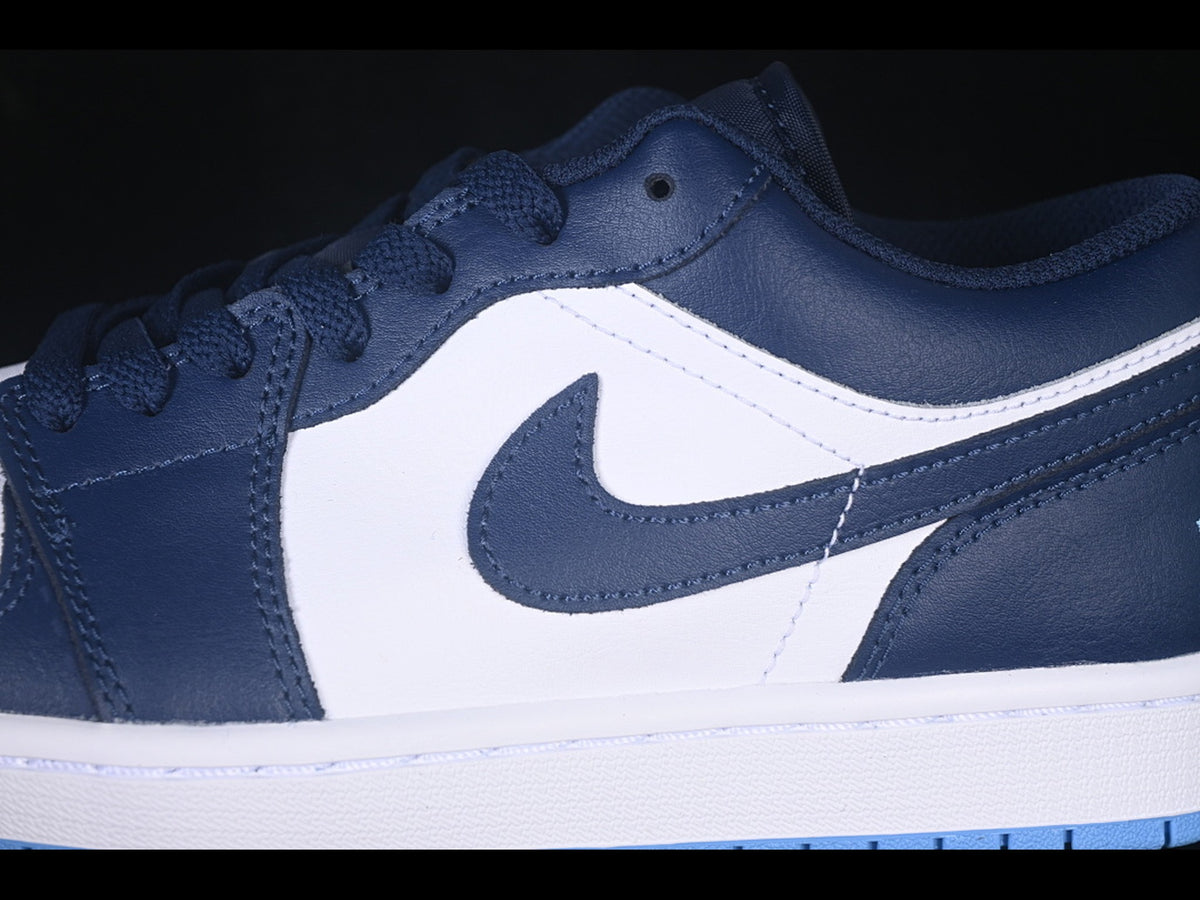 Jordan 1 Low Midnight Navy/White/University Blue