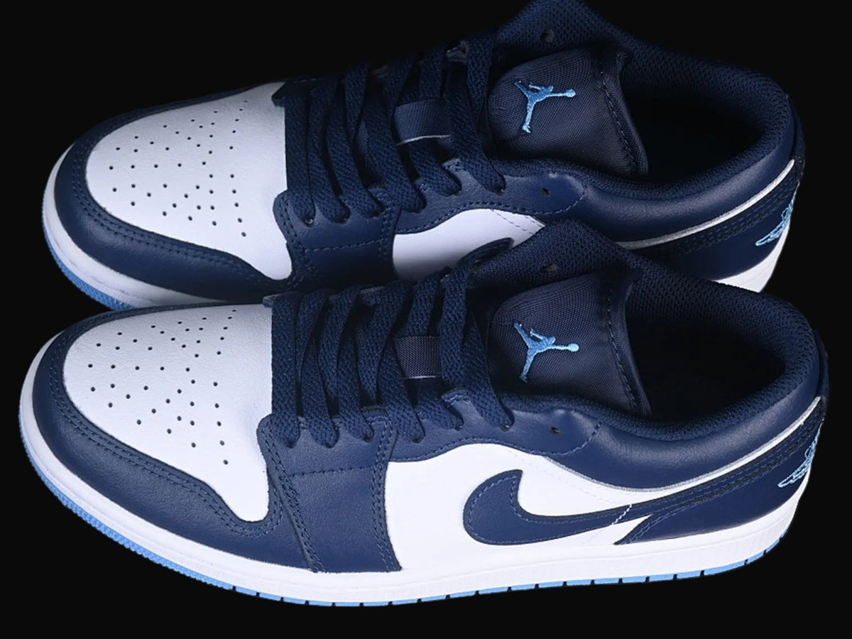 Jordan 1 Low Midnight Navy/White/University Blue