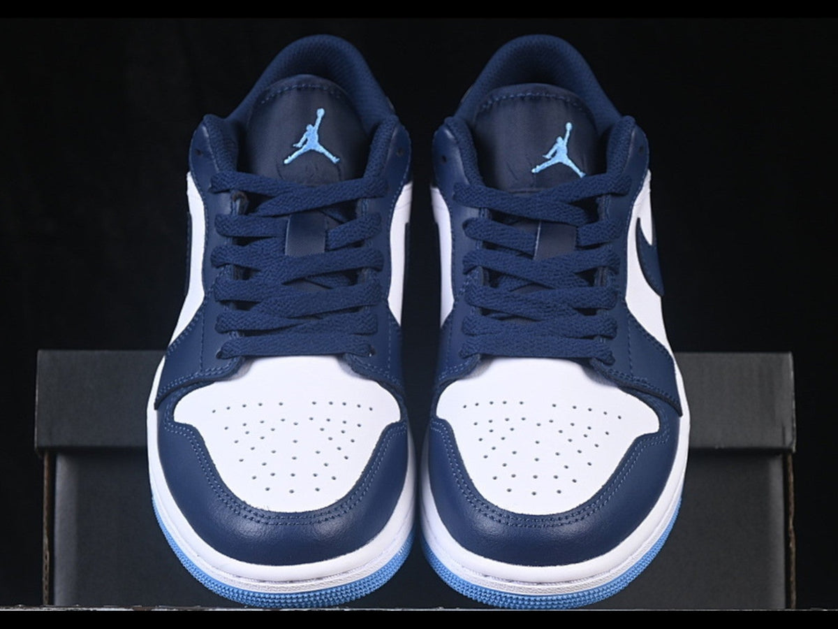 Jordan 1 Low Midnight Navy/White/University Blue