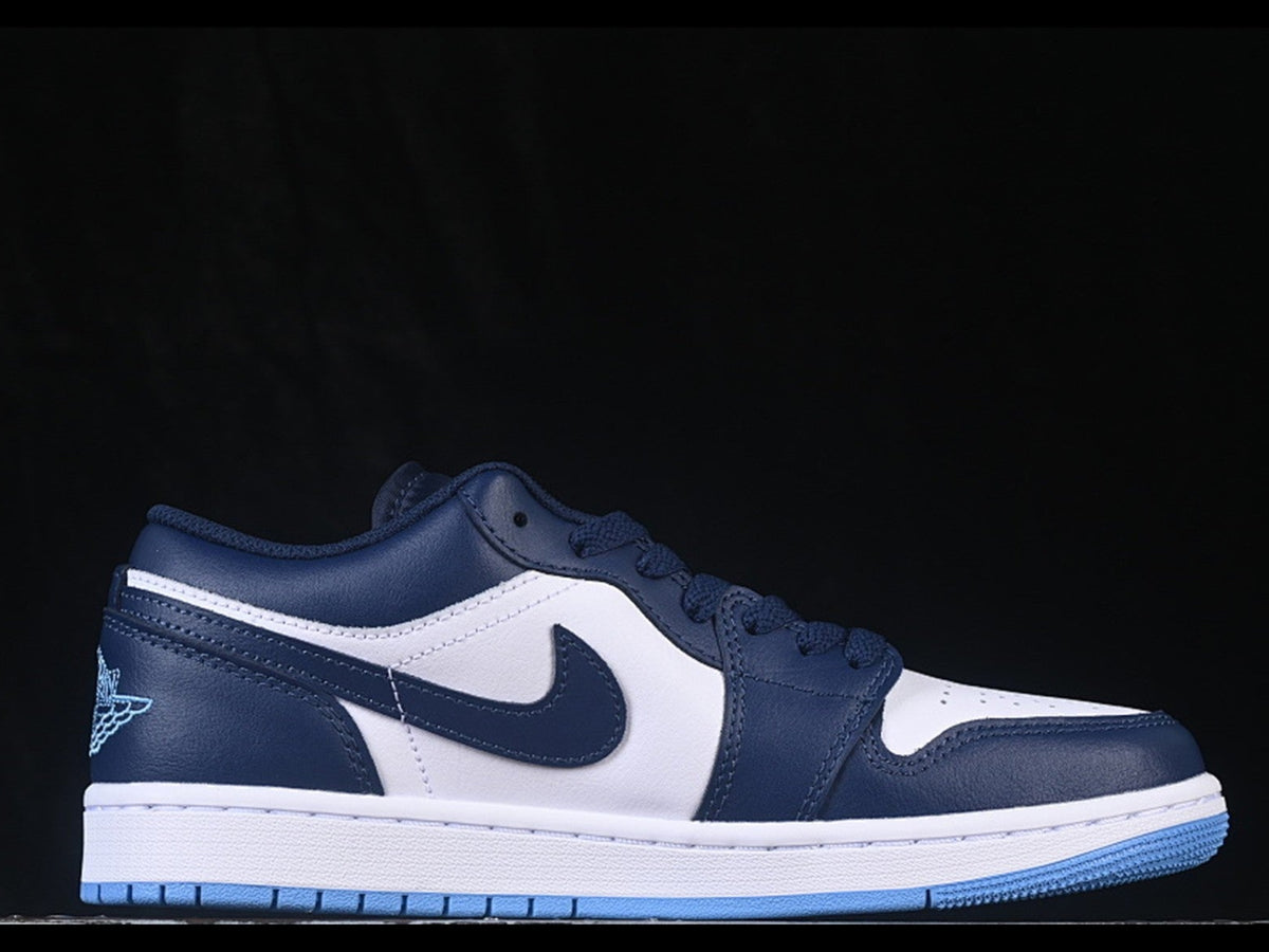 Jordan 1 Low Midnight Navy/White/University Blue