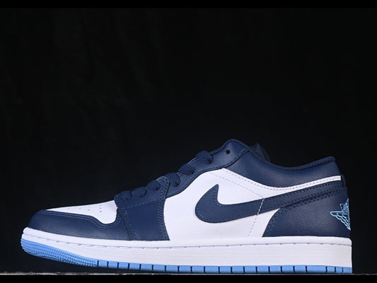 Jordan 1 Low Midnight Navy/White/University Blue