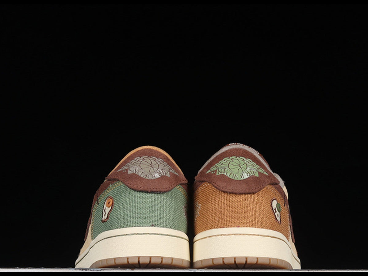 Zion Williamson Air Jordan 1 Retro Low Voodoo Flax