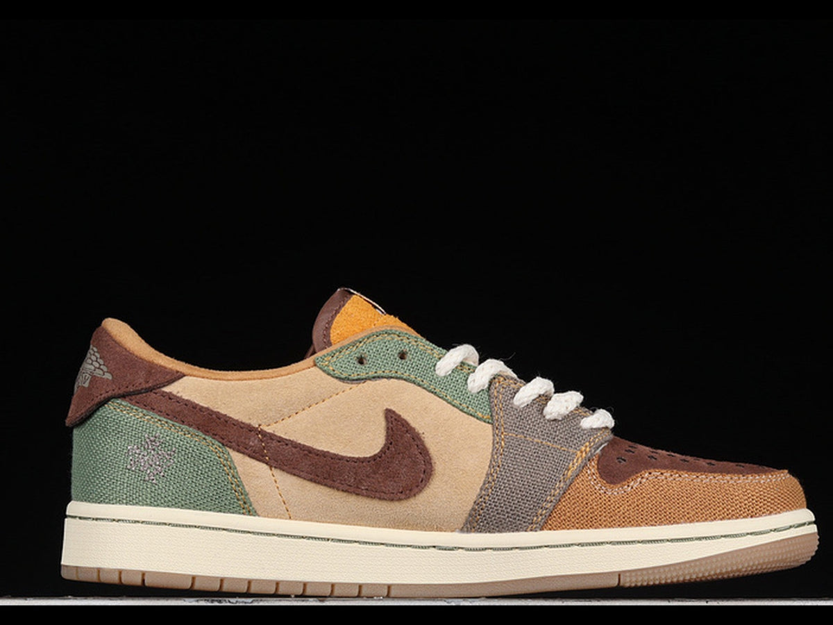 Zion Williamson Air Jordan 1 Retro Low Voodoo Flax