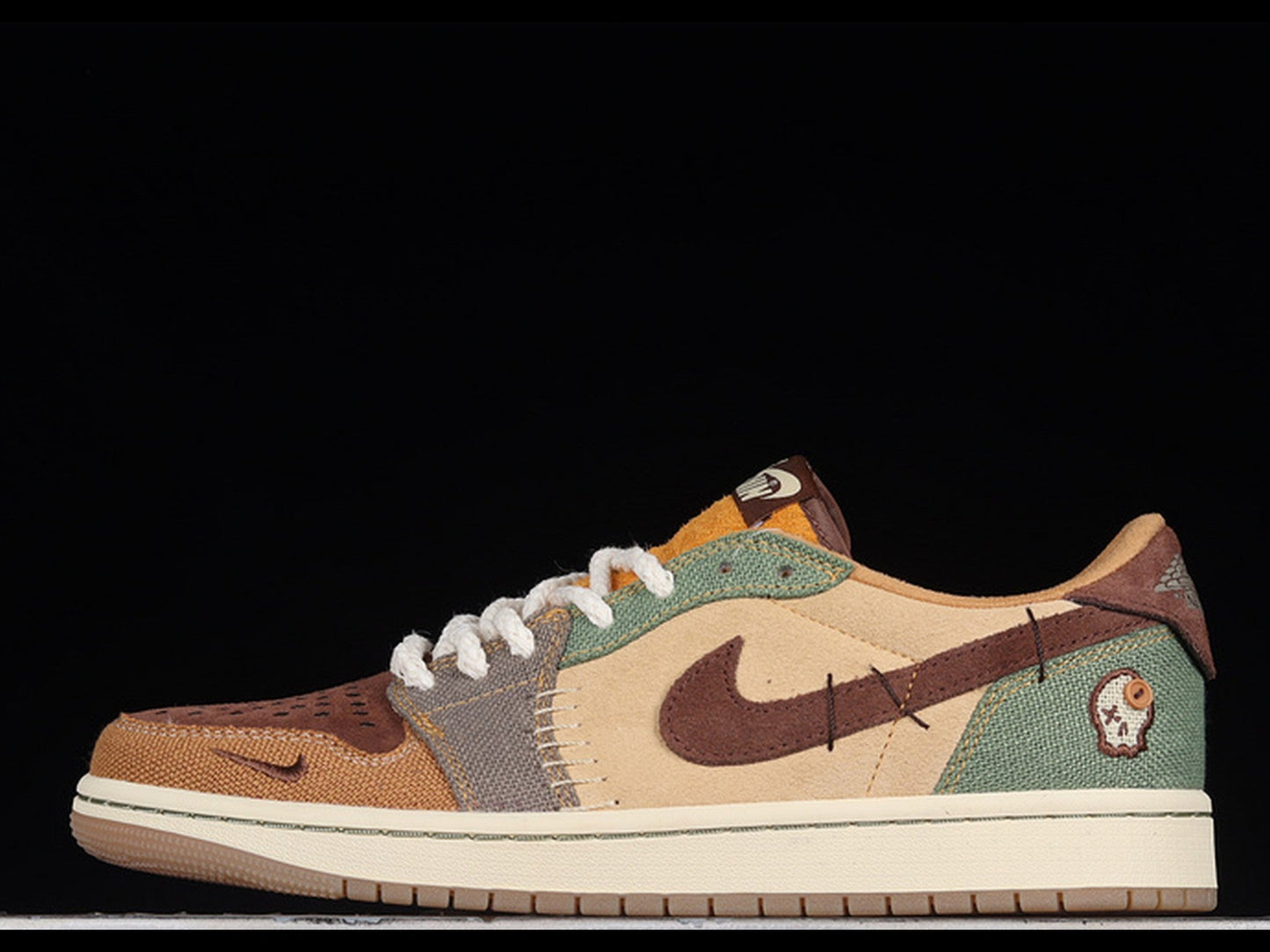 Zion Williamson Air Jordan 1 Retro Low Voodoo Flax