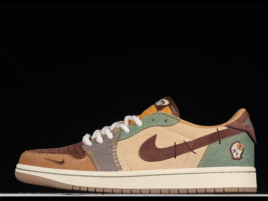 Zion Williamson Air Jordan 1 Retro Low Voodoo Flax