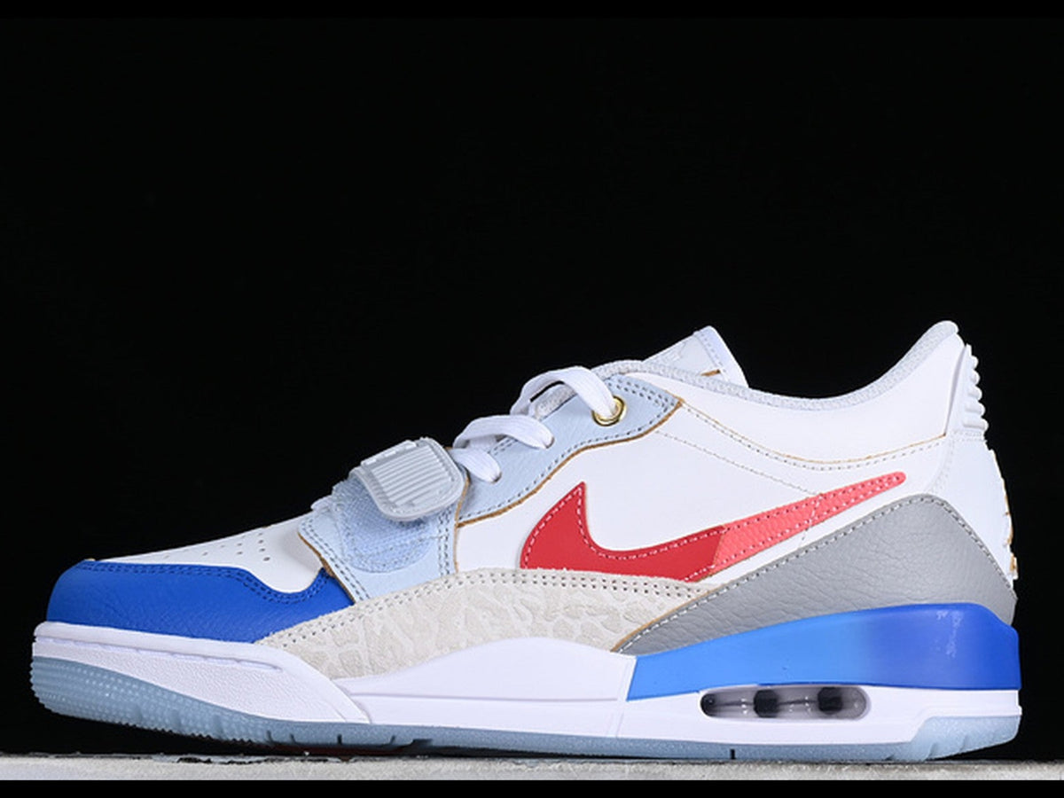 Air Jordan Legacy 312 White/Blue/Grey/Red/Gold