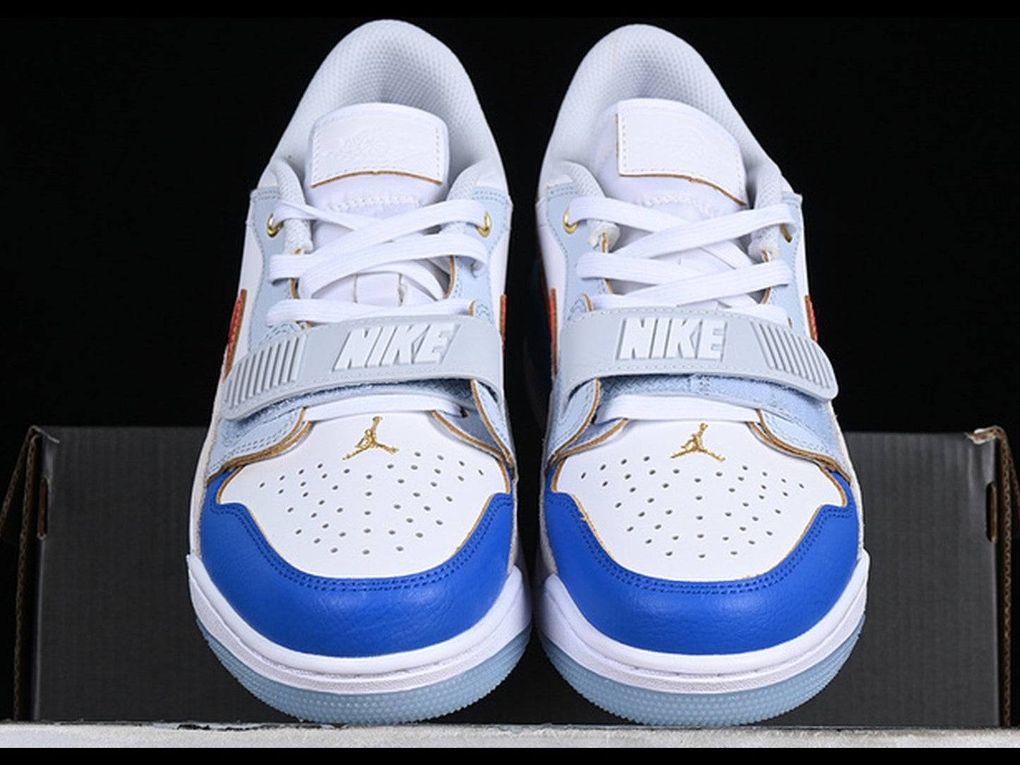 Air Jordan Legacy 312 White/Blue/Grey/Red/Gold