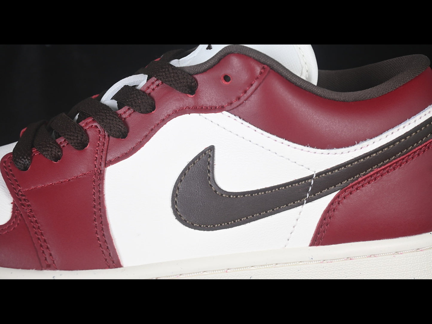 Air Jordan 1 Low AJ1 Basketball Shoes Wine Red