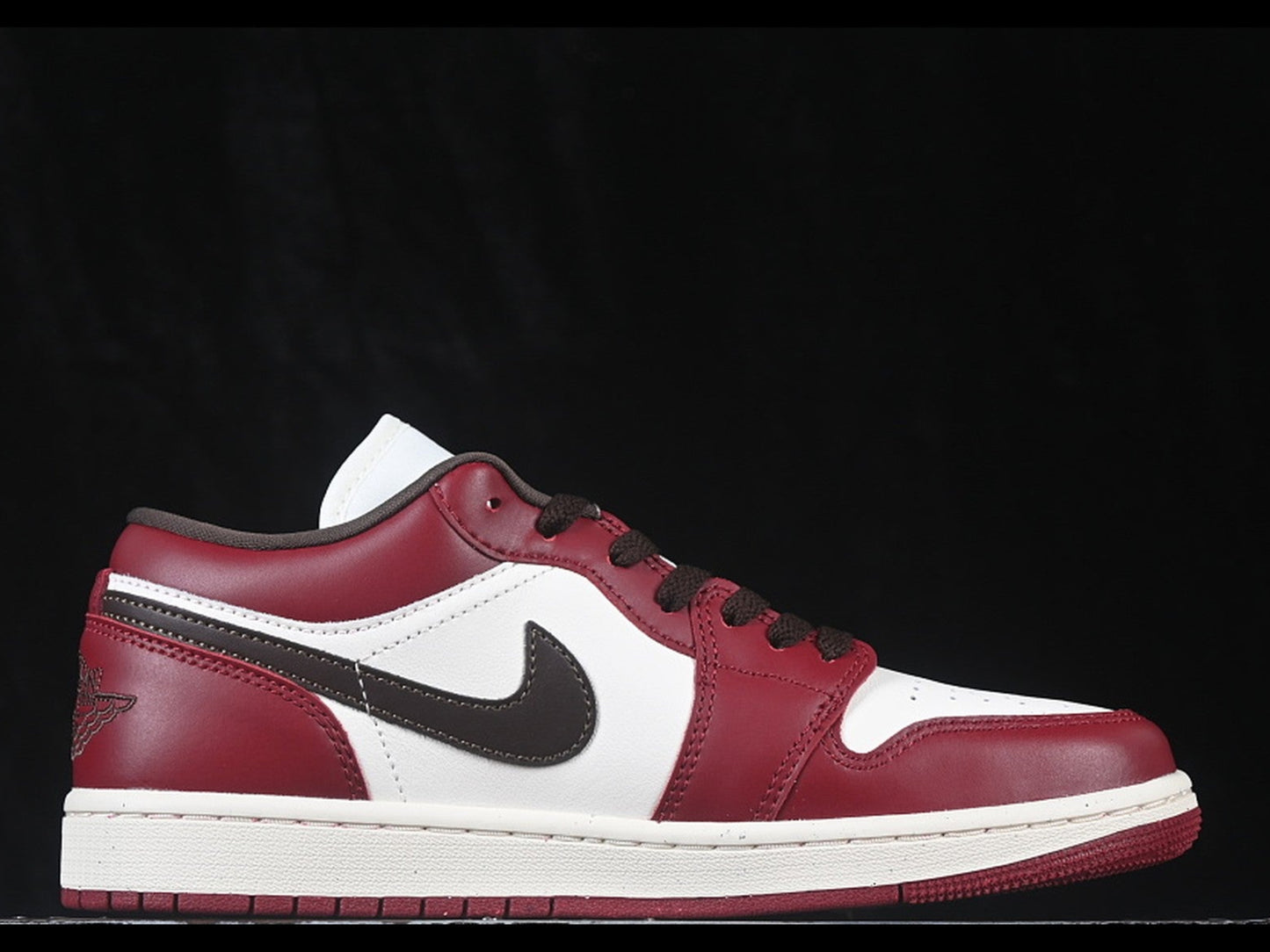 Air Jordan 1 Low AJ1 Basketball Shoes Wine Red
