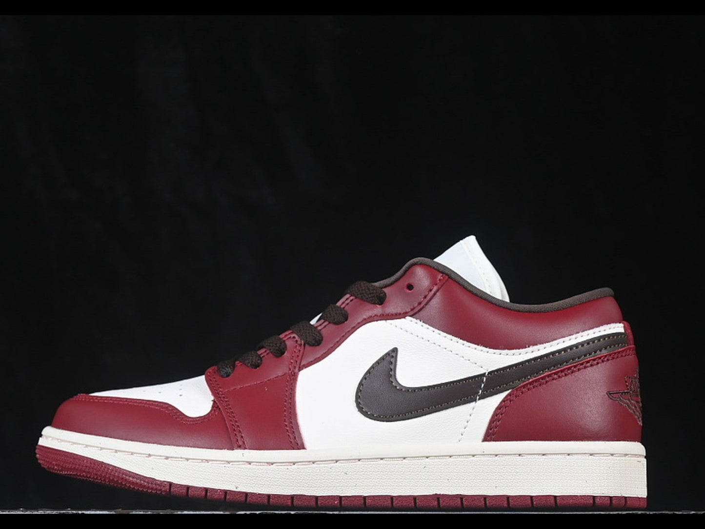 Air Jordan 1 Low AJ1 Basketball Shoes Wine Red
