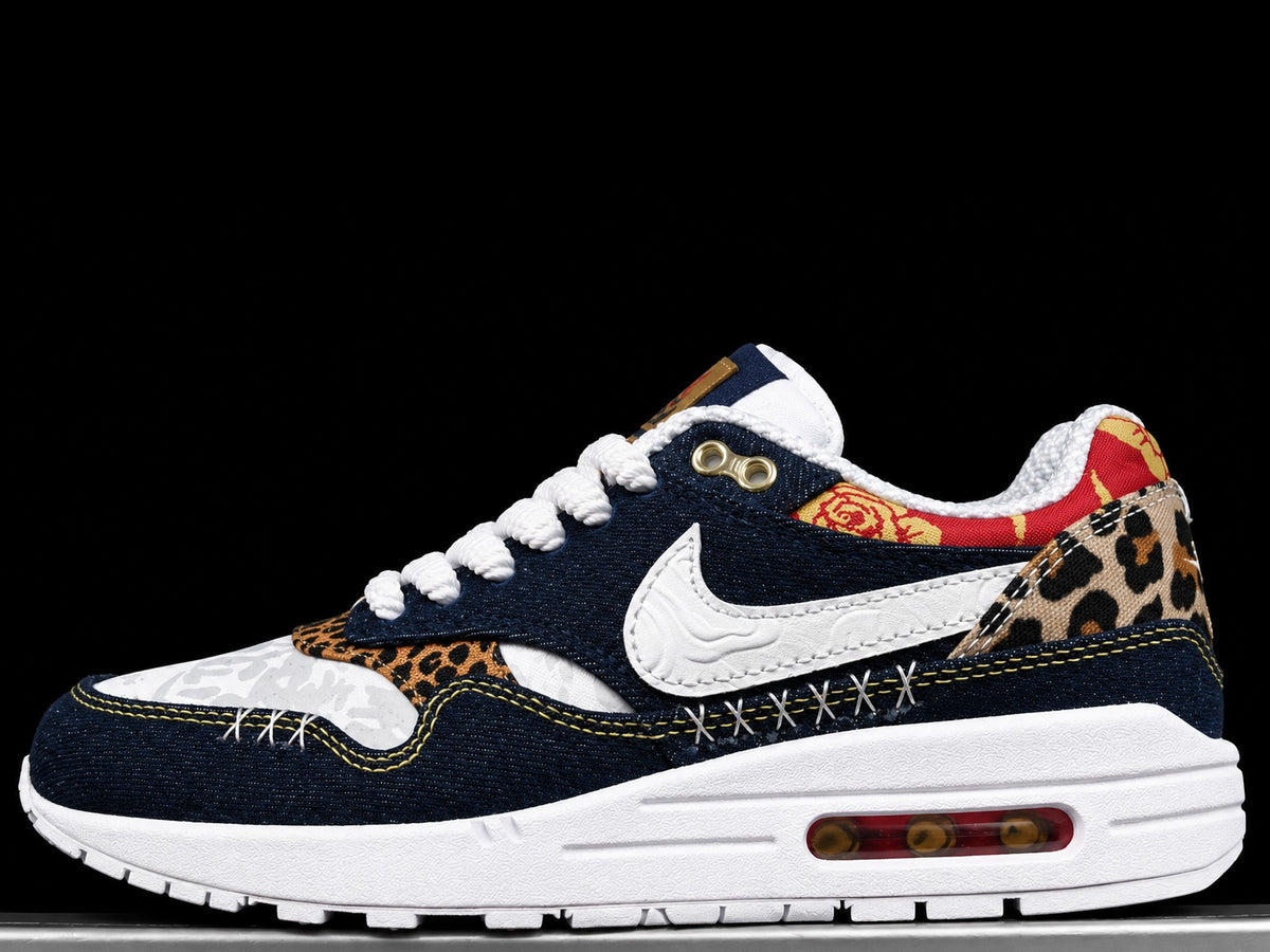 Air Max 1 Premium Denim Leopard