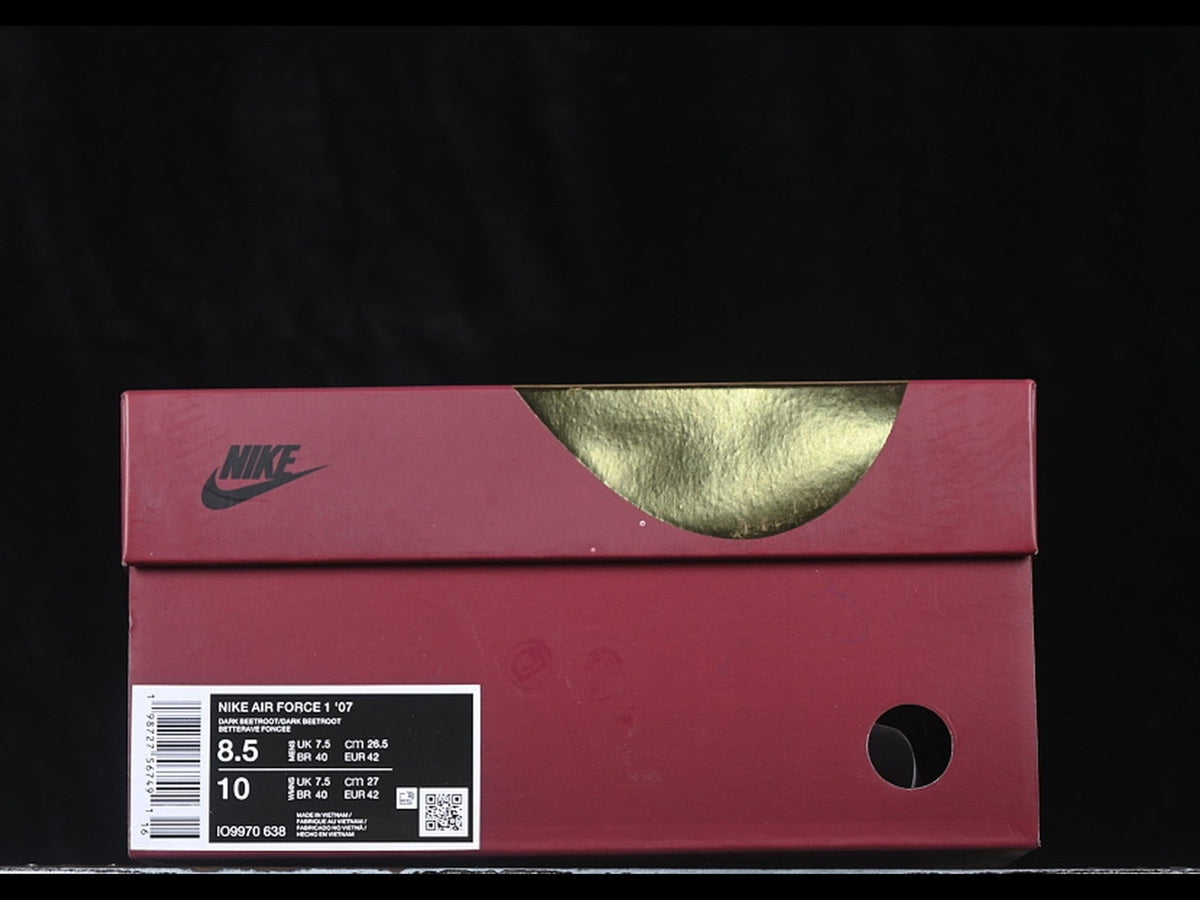 Central Cee x Syna World x Nike Air Force 1 Low 'Dark Beetroot'