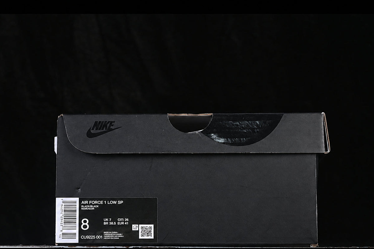 Supreme x Nike Air Force 1 Low 'Black'