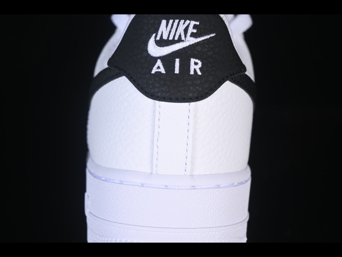 Air Force 1 Low '07 'White Black Pebbled Leather'