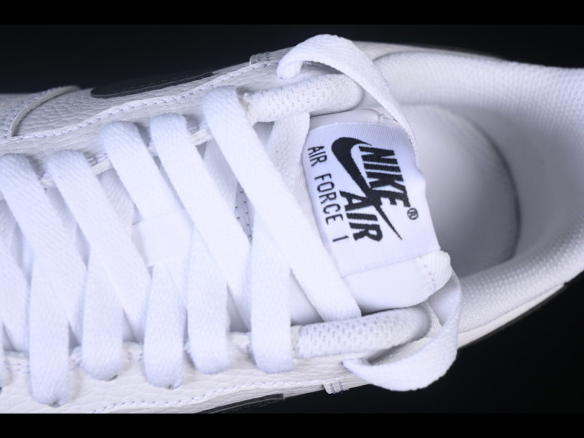 Air Force 1 Low '07 'White Black Pebbled Leather'