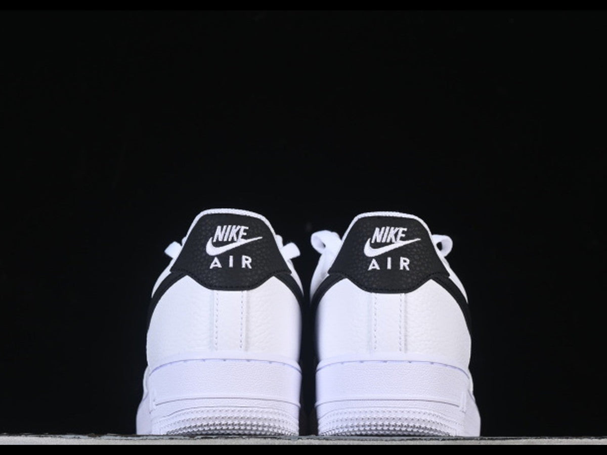 Air Force 1 Low '07 'White Black Pebbled Leather'