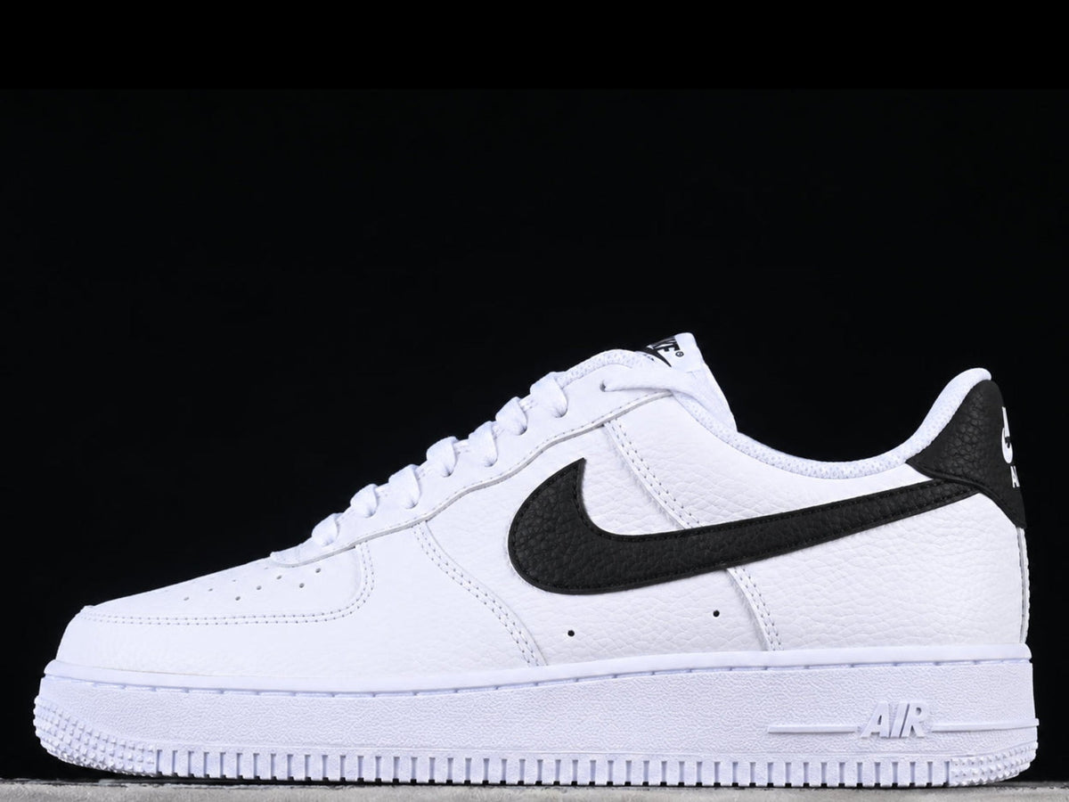 Air Force 1 Low '07 'White Black Pebbled Leather'