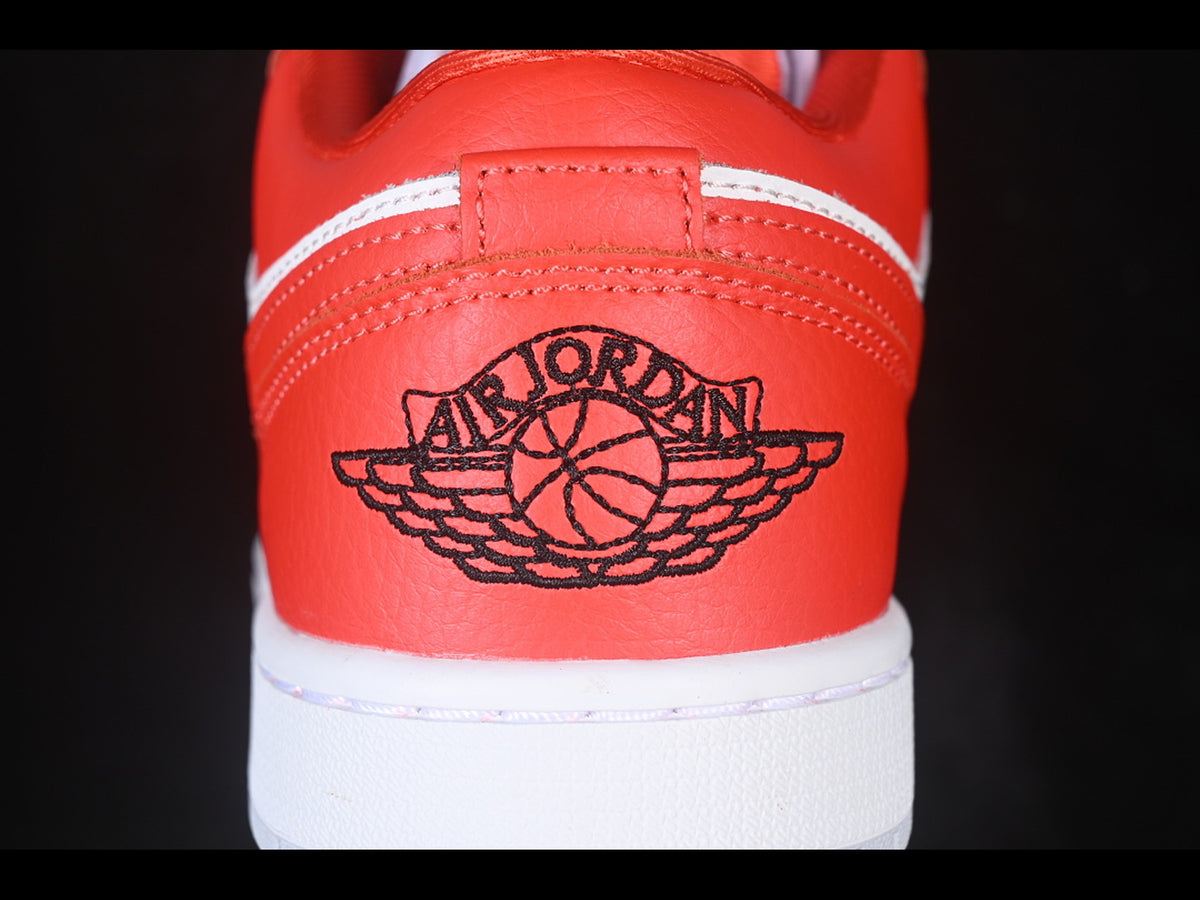 AIR JORDAN 1 LOW BLACK RED