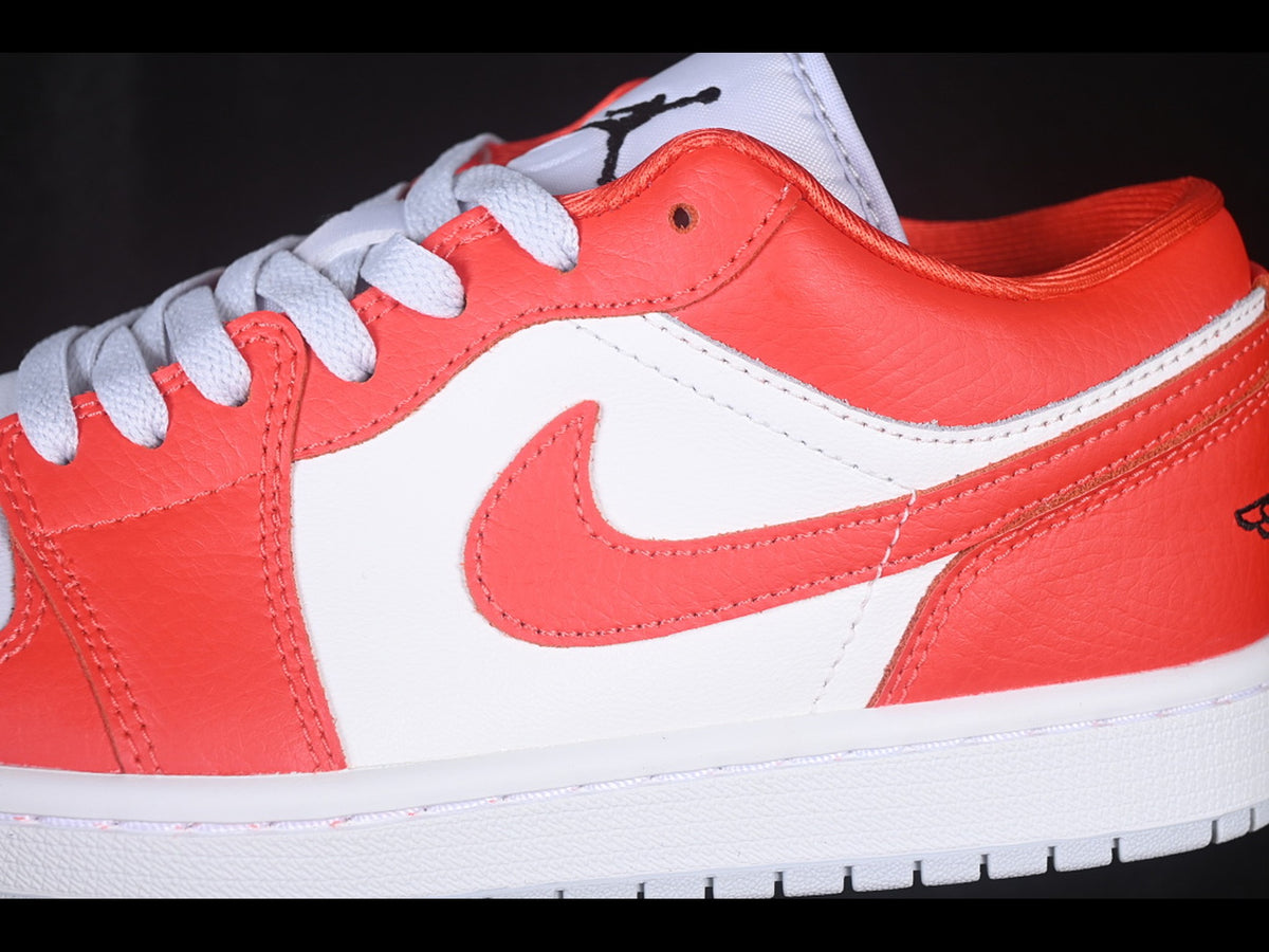 AIR JORDAN 1 LOW BLACK RED