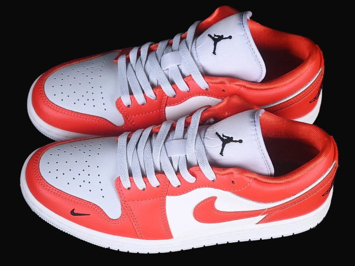 AIR JORDAN 1 LOW BLACK RED
