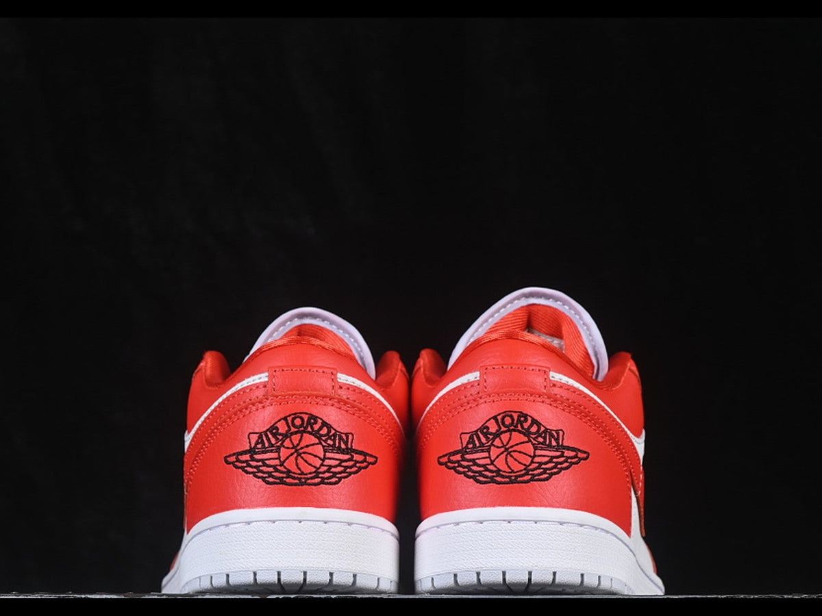 AIR JORDAN 1 LOW BLACK RED