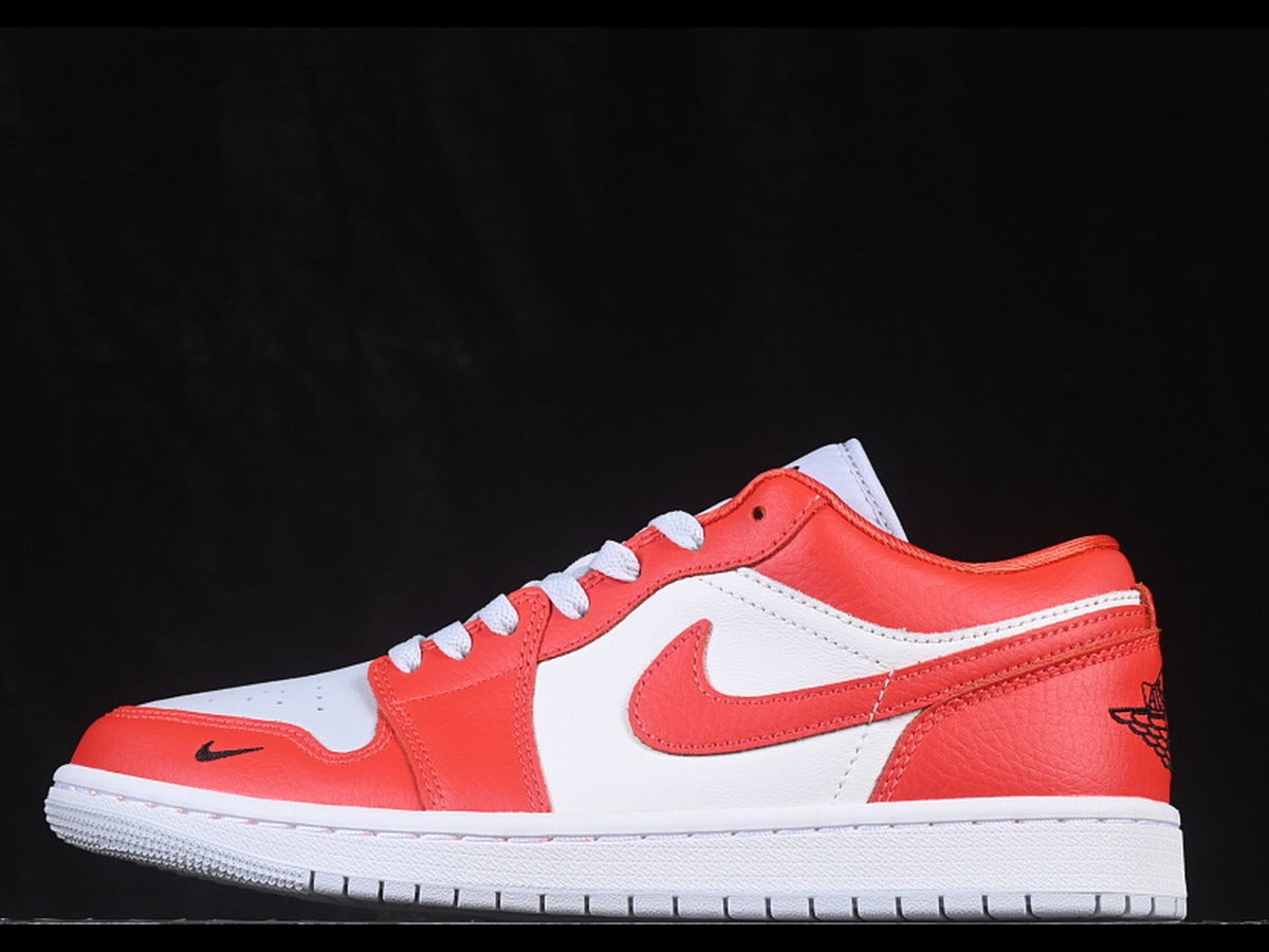 AIR JORDAN 1 LOW BLACK RED