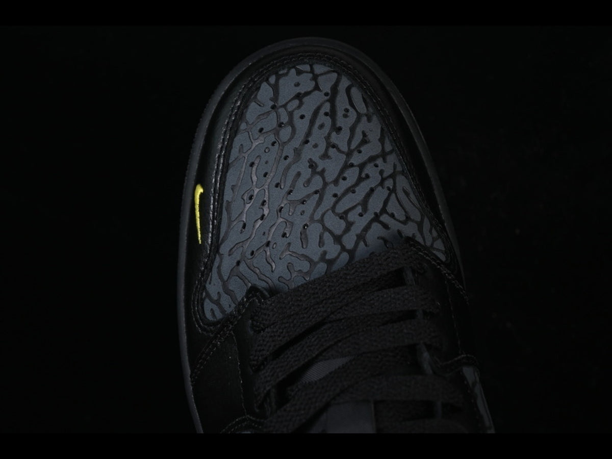 AIR JORDAN 1 LOW BLACK YELLOW BRED