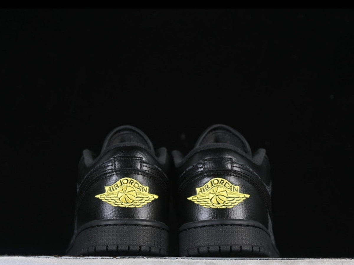 AIR JORDAN 1 LOW BLACK YELLOW BRED