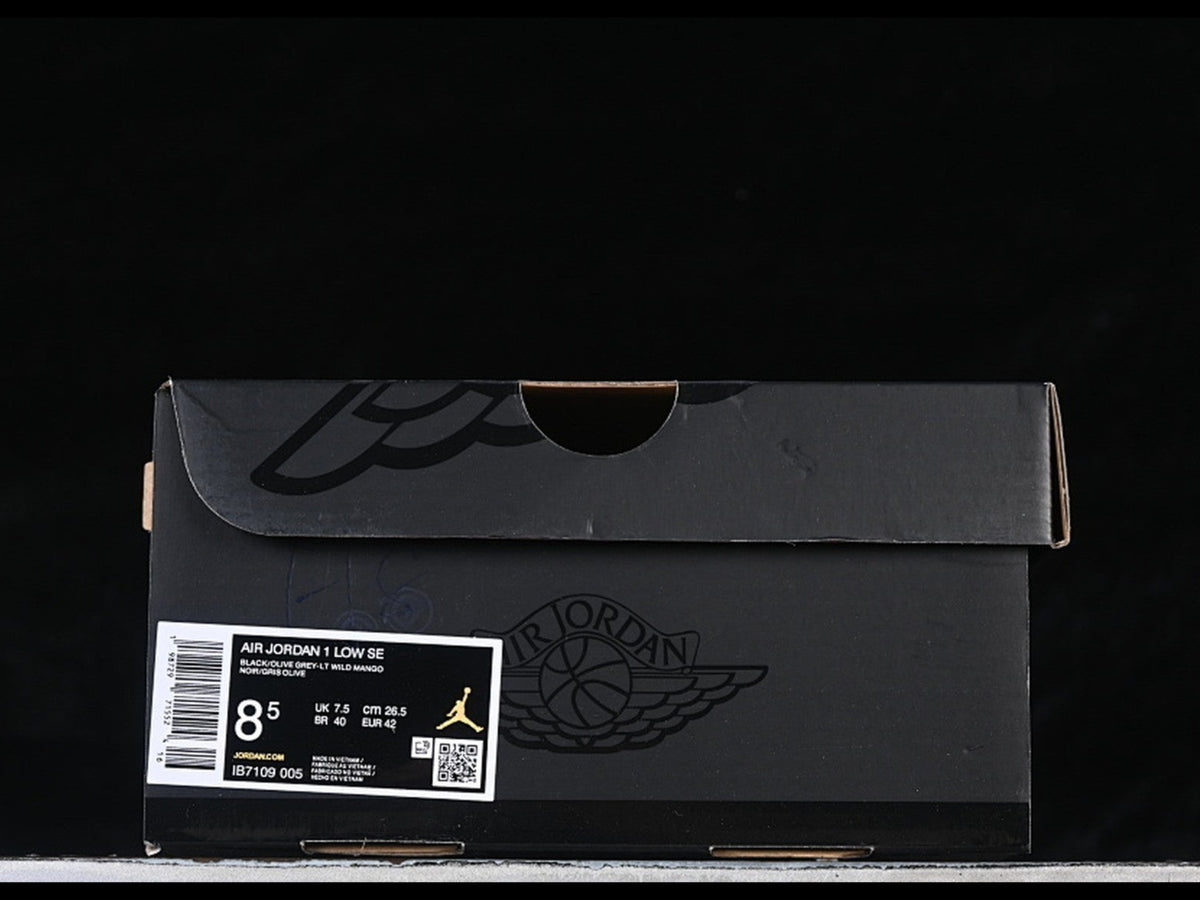 AIR JORDAN 1 LOW BROWN BLACK