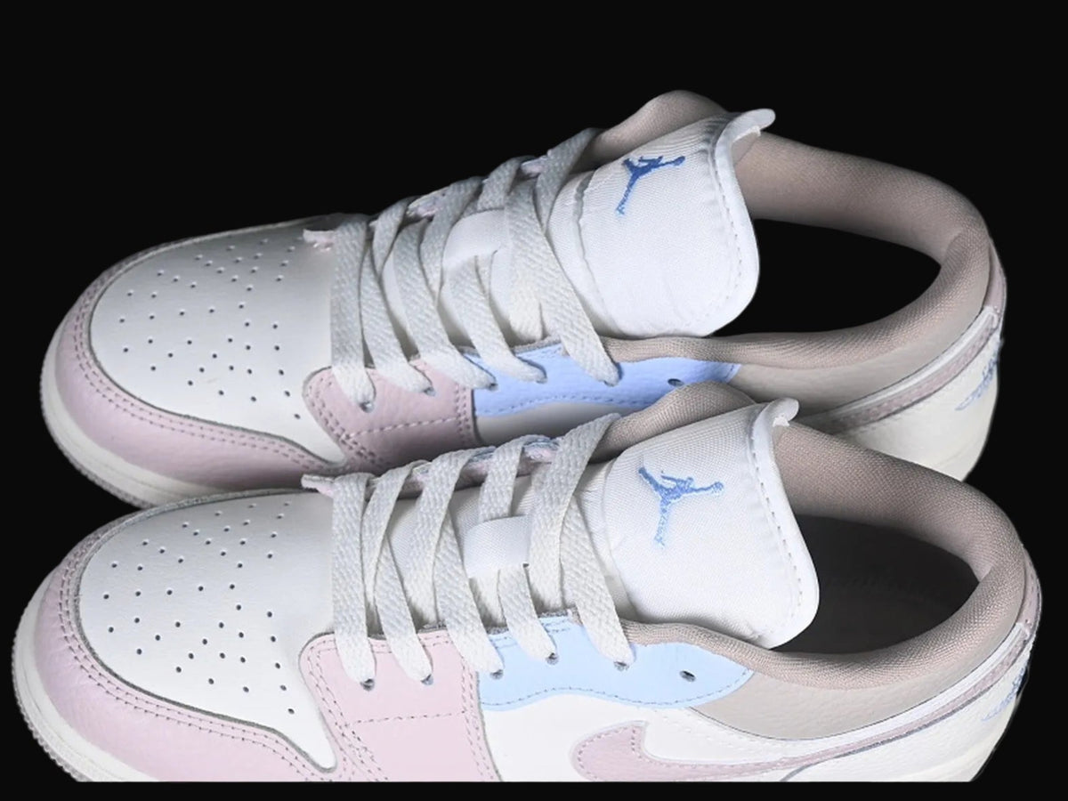 AIR JORDAN 1 LOW WHITE BLUE