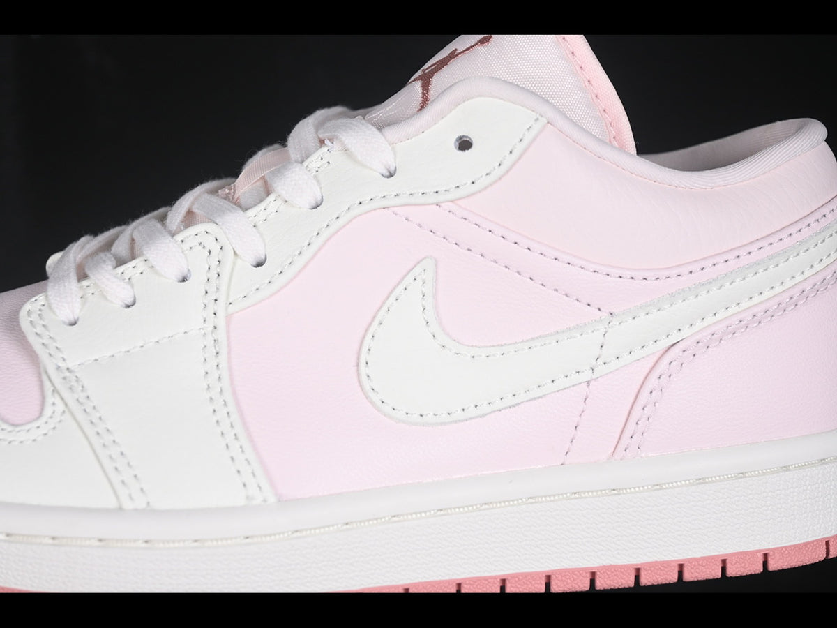 AIR JORDAN 1 LOW WHITE PINK