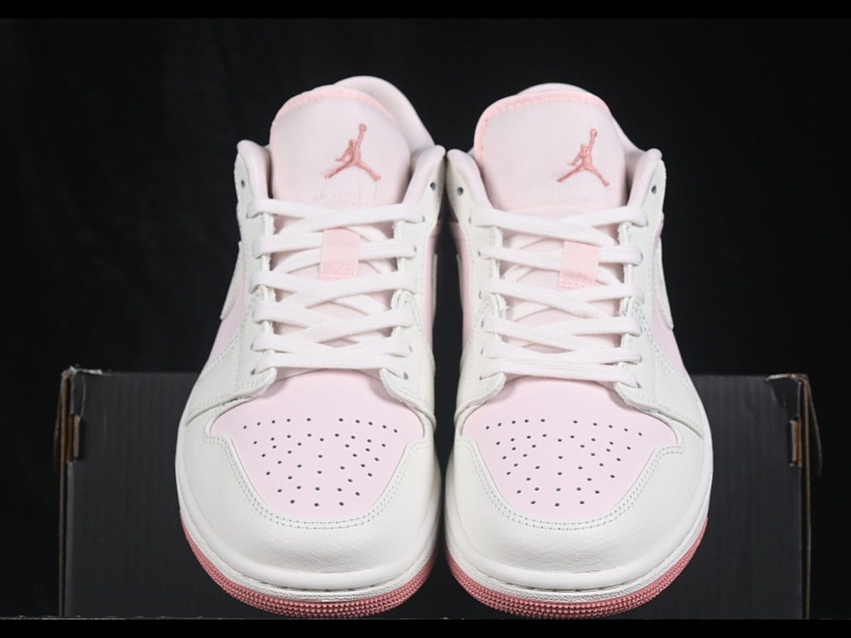 AIR JORDAN 1 LOW WHITE PINK