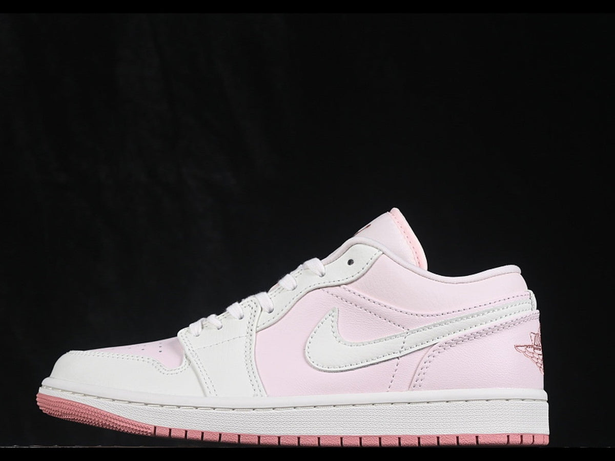 AIR JORDAN 1 LOW WHITE PINK