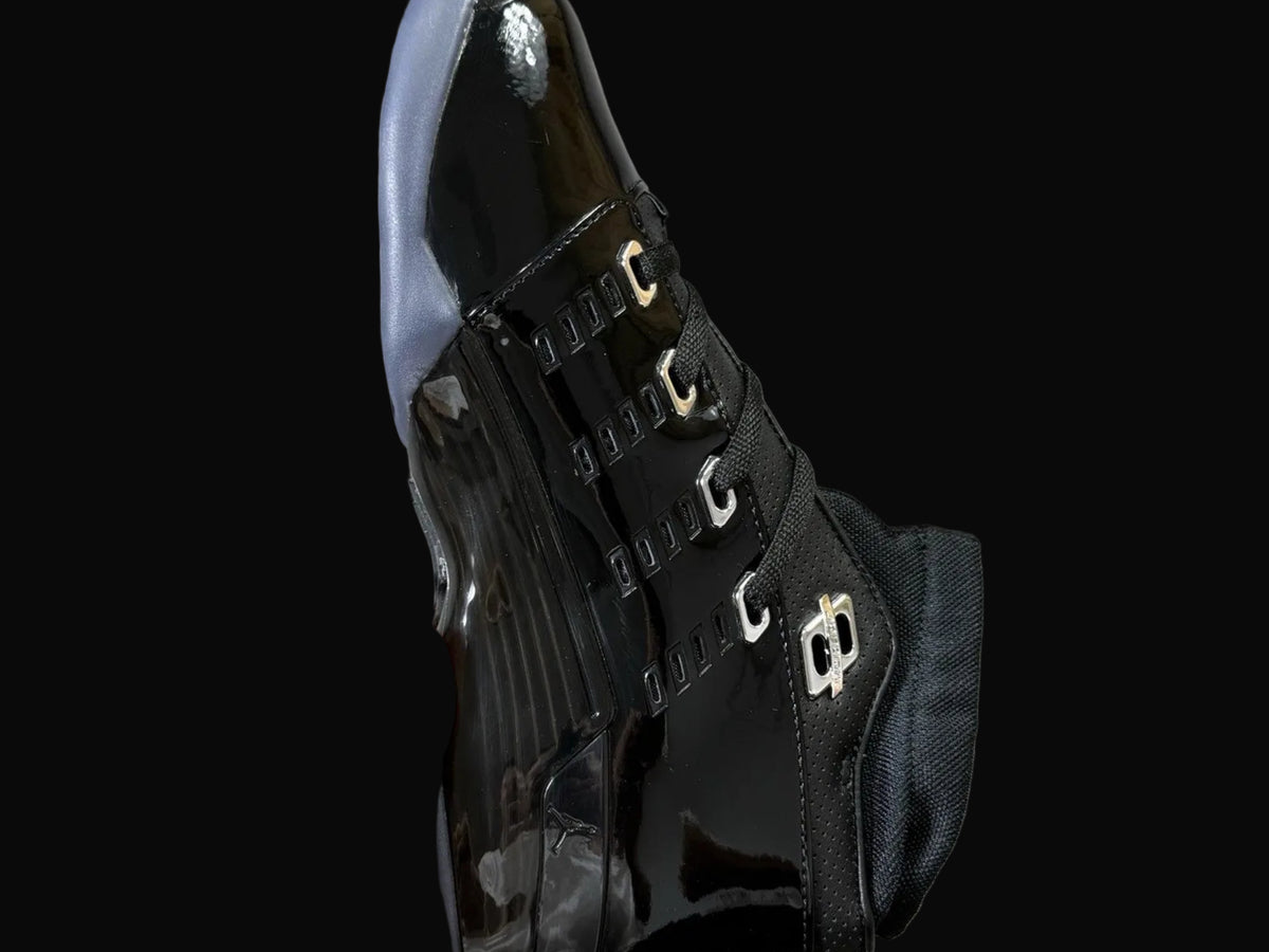 Air Jordan 17 Low Black Patent