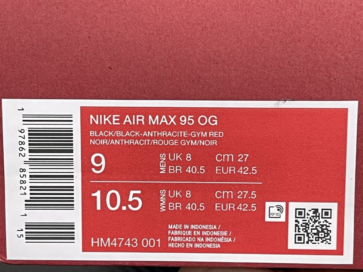 AIR MAX 95 x LEVI'S BLACK