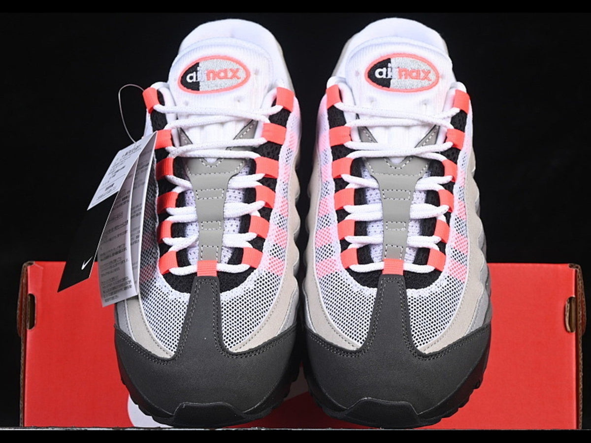 Air Max 95 OG Black/Medium Ash/Dark Pewter/Solar Red