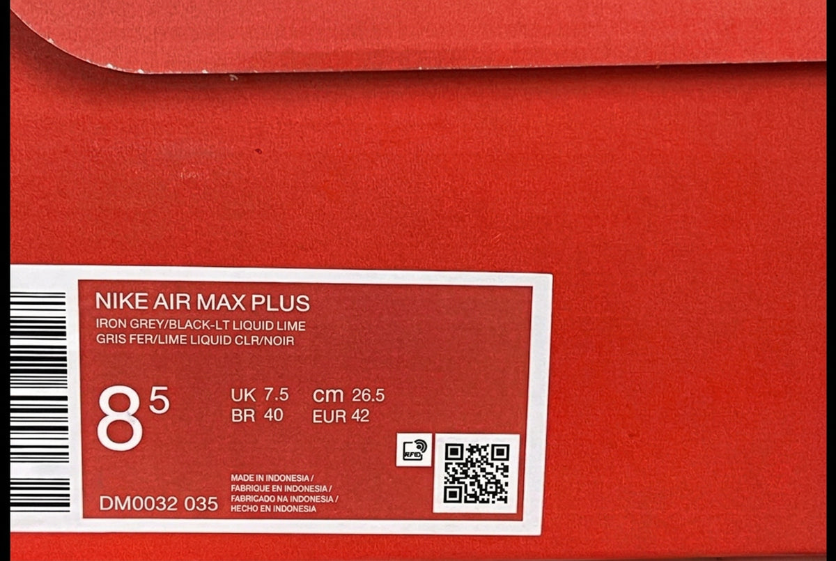 Air Max Plus Iron Grey