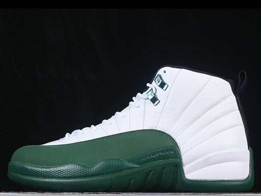 Air Jordan 12 Summit White Gorge Green