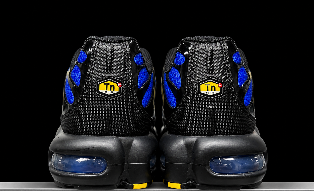Nike Air Max Plus Black Blue Crystal