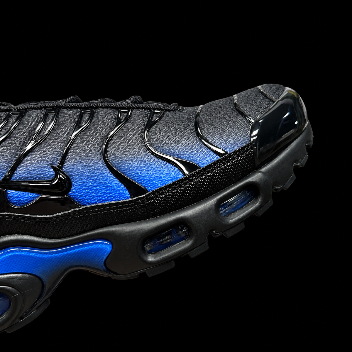 Nike Air Max Plus Black Blue Crystal