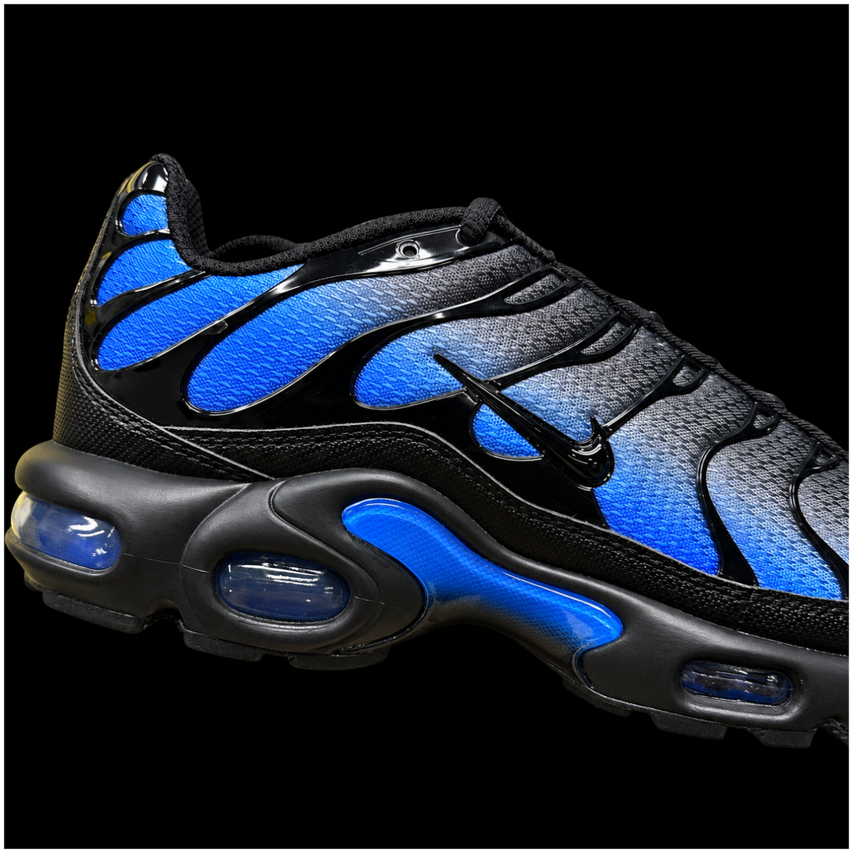 Nike Air Max Plus Black Blue Crystal