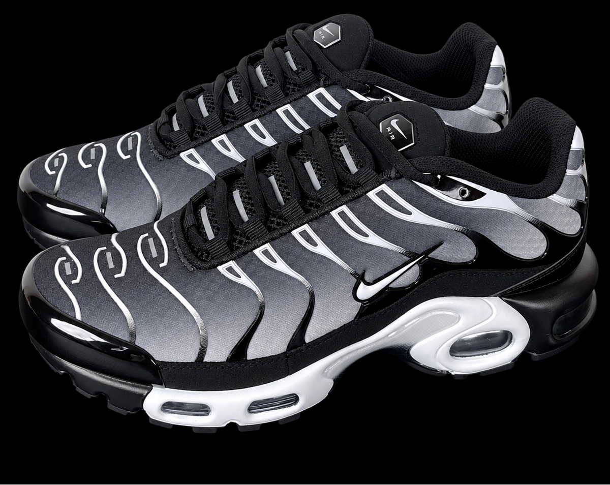 Nike Air Max Plus Black Metallic Silver
