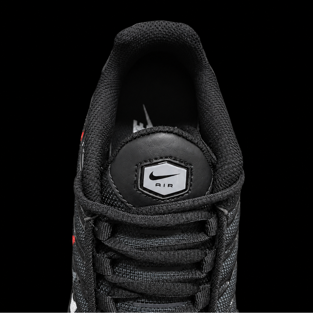 Nike Air Max Plus Multi Swoosh Black Red