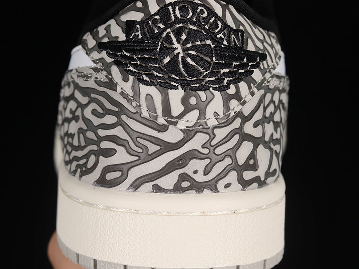 Air Jordan 1 Retro Low Black Cement